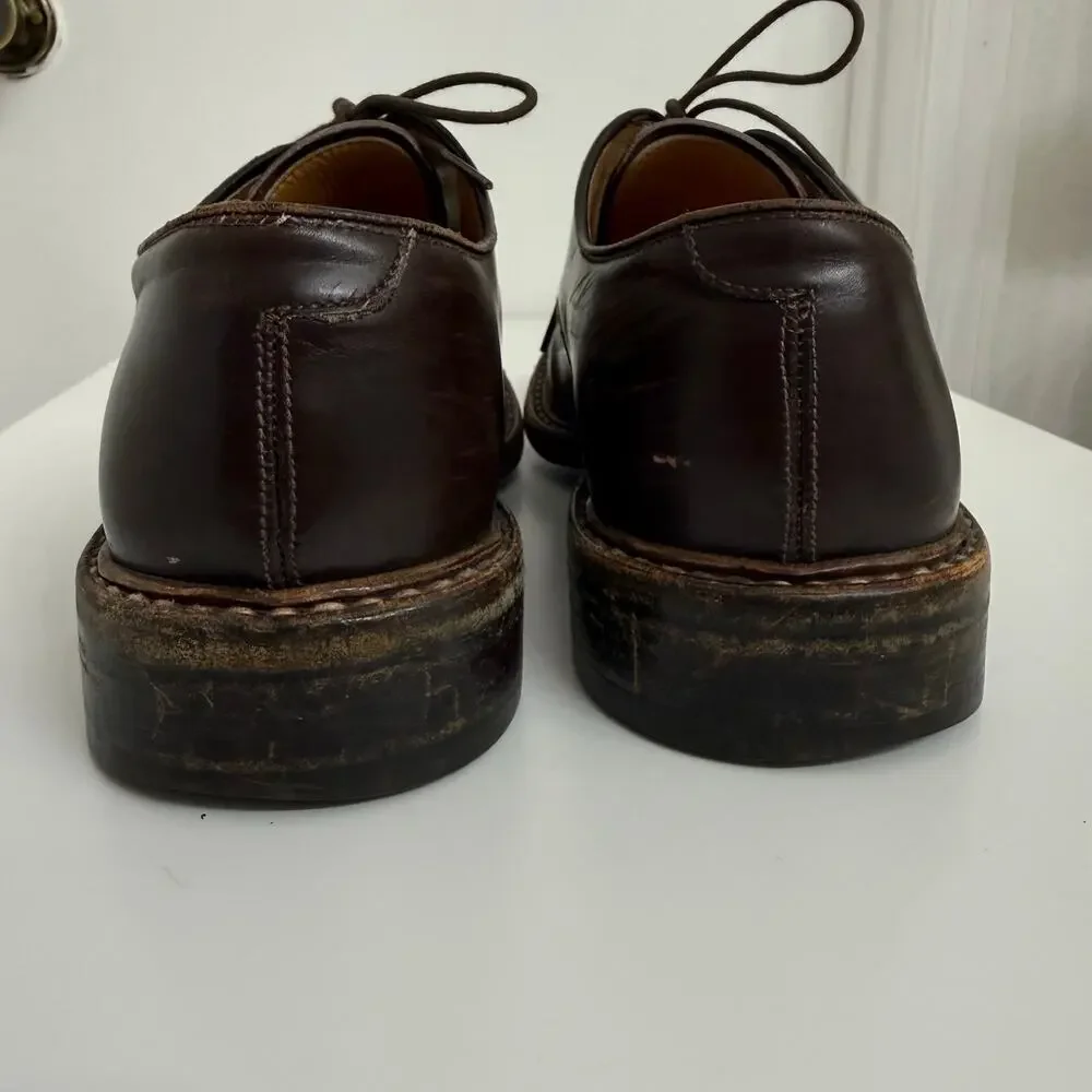 To Boot New York Adam Derrick Declan Dark Brown Calf Derby Dress Shoes Sz 10.5